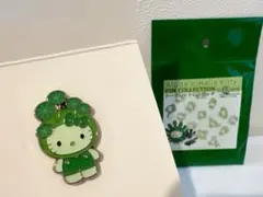 日本館限定　ピンバッジ　万博　カサノリ　藻キティ　藻類キティ