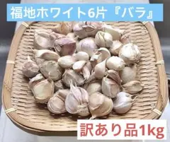 【訳あり品】令和8年産　福地ホワイト六片 1kgのサムネイル