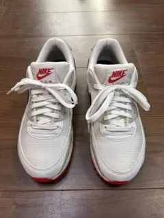 Nike Air Max 90 ホワイト/レッド スニーカー