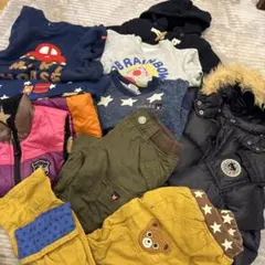 ミキハウス　ダブルビー　9点　110 冬服　長袖　まとめ売り　セット 男の子