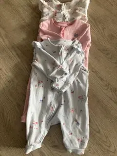 Next ロンパース3点セット 60cm 新生児〜3ヶ月