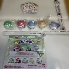 ガチャのケロロ軍曹ちびケロねむらせ隊でありますの全5個コンプセット
