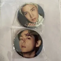 Dfesta Japan final ガチャガチャ缶バッジBTS ホビ　テテ