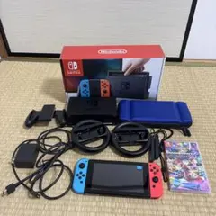 Nintendo Switch ネオンブルー/ネオンレッド 本体、マリオカート8