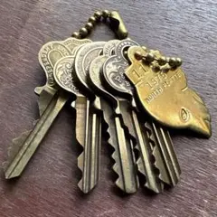 OLD BRASS KEY／DOG TAG／US VINTAGEのサムネイル