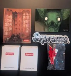 Supreme ノベルティフィギュア1個シャワーキャップ2個