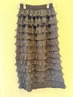 年始特別セール最終値下げ！フリルロングスカート niko and...