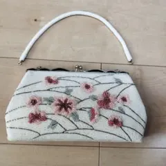 ビジューバッグ　着物　アンティーク