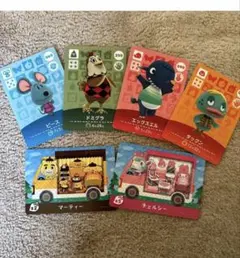 あつまれどうぶつの森amiiboカード 7枚まとめ売り