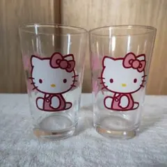 ハローキティ グラスセット(2個入り)