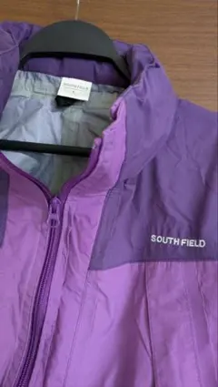 サウスフィールド　ナイロンジャケット　ジップアップ　メンズ　古着　長袖　L