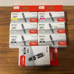 Canon PIXUS 純正インクタンク 380 381 セット 期限切れ - メルカリ