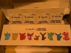 新品未開封 長場雄 YU NAGABA イーブイBOX プロモ 4パック付き