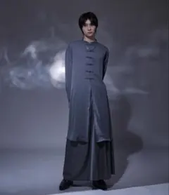 Ellno Losetロングチャイナシャツ