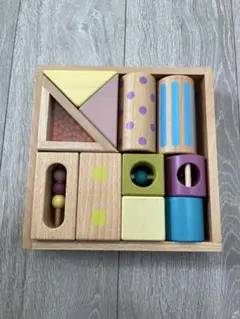 森の遊び道具シリーズ　音いっぱいつみき　エドインター