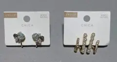 3coinsイヤリング新品・未使用2点セットのサムネイル