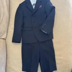 黒のフォーマルスーツ（ジャケット・ショートパンツ）　週末お値下げ