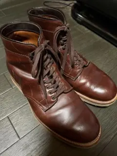 HATHORN ハソーン オックスフォード ブーツ ブラウン 7E 25cm - メルカリ
