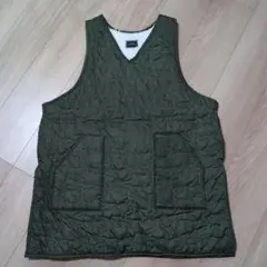 キルティング裏ボアエプロン