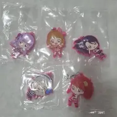 アイカツ!×プリパラ　カプセルラバーマスコットセット