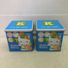 【2点セット★2006年製】ハローキティ　空缶　缶　小物入れ　サンリオ　D6