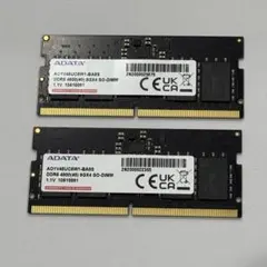 動作未確認・ジャンク扱い ADATA DDR5 5600 8GB メモリー - メルカリ