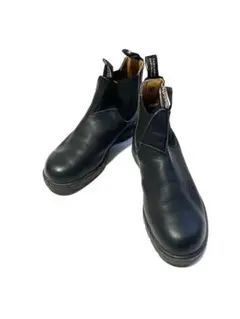 サイドゴアブーツ 黒 レザー