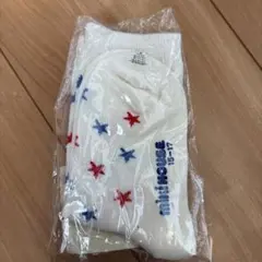 ミキハウス 靴下 15-17cm スター柄