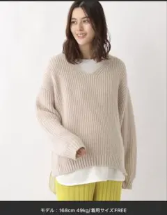 レプシィム　マタニティ　ニットセーター