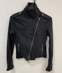 ARMANI EXCHANGE ライダースジャケット ブラックXSのサムネイル