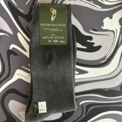 WESTERN POLO TEXAS ソックス 25-27cm ダークグレーのサムネイル