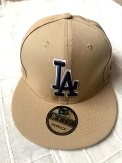 ニューエラ 9FIFTY LAキャップ ベージュ 試着のみ