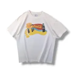 90s コカコーラ Coca-Cola Tシャツ XL Hanes 636
