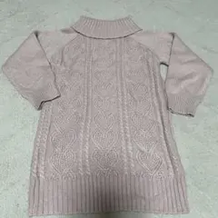 子供服　ニット　ニットワンピース120