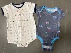 【赤ちゃんの城】【NIKE】ロンパース