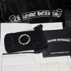 2026年最新】CHROME HEARTS モデル名：スクロールラベル メンズ リング 