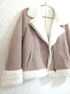 内側ボアライダースジャケットＳ～SSキッズにも(置き配価格)