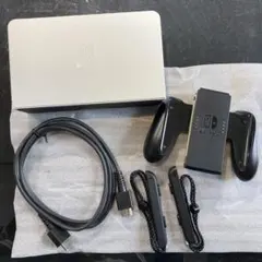 【美品】充電スタンドSwitch有機ELホワイトのドッグセット売り