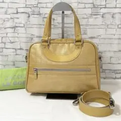 【割と美品】ジャックルコーリスボンSMALL（エナメル） セール】JACQUES LE CORRE LISBON SMALL（ボストンバッグ