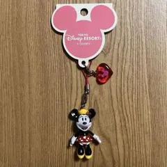 東京ディズニーリゾート　ストラップ・チャームキーホルダー　ミニー