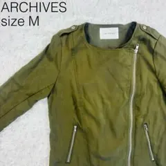 ARCHIVES レディース ジャケット ライダース 春秋 未使用 M【153】のサムネイル