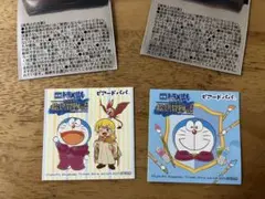 ドラえもん絵世界物語　ビアードパパ　ステッカー2枚