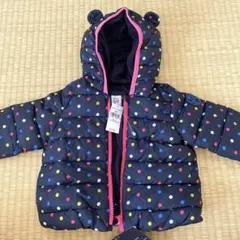 baby GAP ネイビードット柄ジャケット 70cm