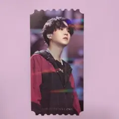 BTS SUGA MAP OF THE SOUL ON:E ホログラムチケット