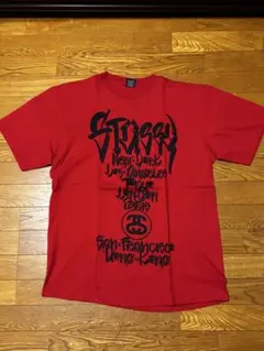 Stussy ガソリン缶 プリント Tシャツ ブラック M - メルカリ