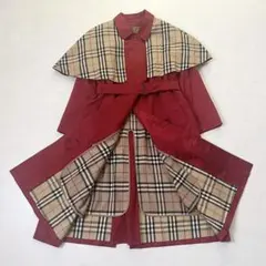 2026年最新】Burberry blue Label ラビットファー付き ロングコートの