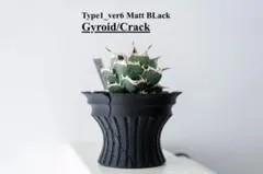 Gyroid/Crack】 アガベ・塊根用3dプリント鉢 - メルカリ