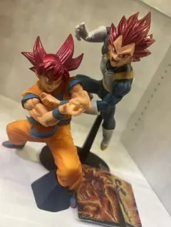 blood of saiyans 孫悟空 ベジータ 超サイヤ人ゴッド おまけ付き