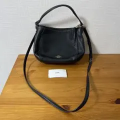 【MONOTOWN様　専用】COACH 2way ショルダーバッグ ブラック