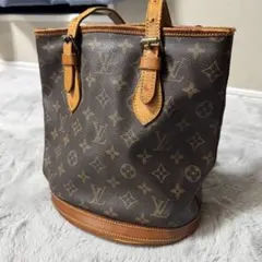 LOUIS VUITTON モノグラム バケットPM トートバッグ リペア品 - メルカリ